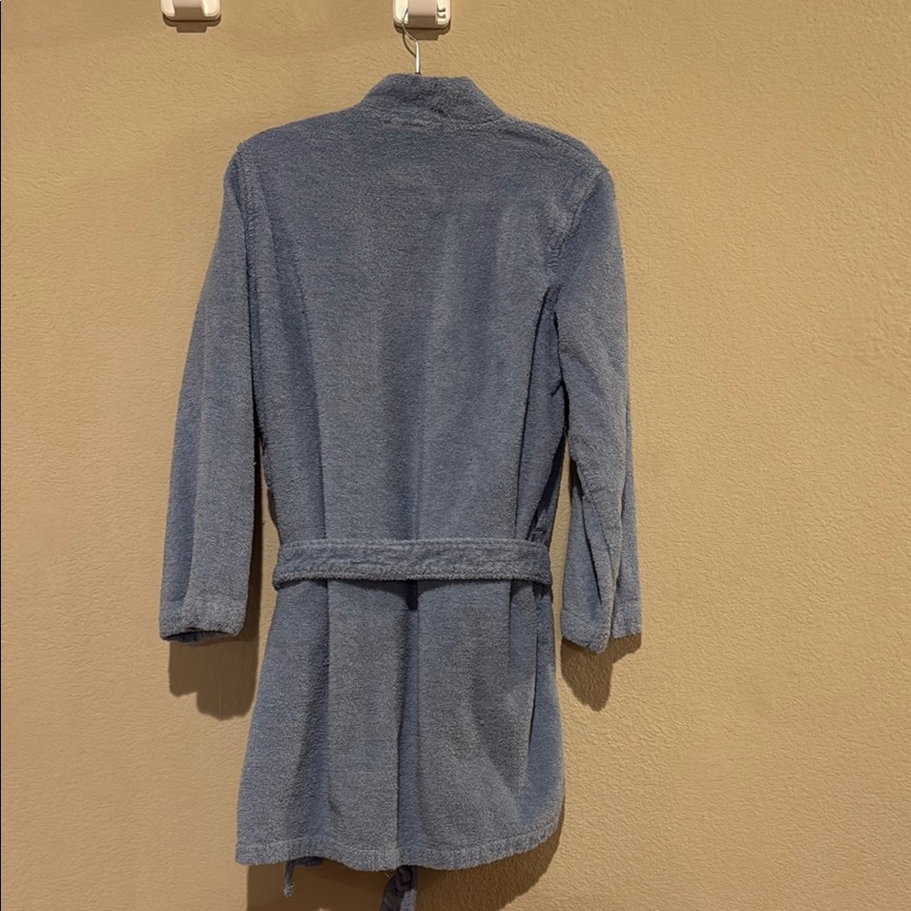 Cozy Blue Women's Robe - Picture 4 of 4